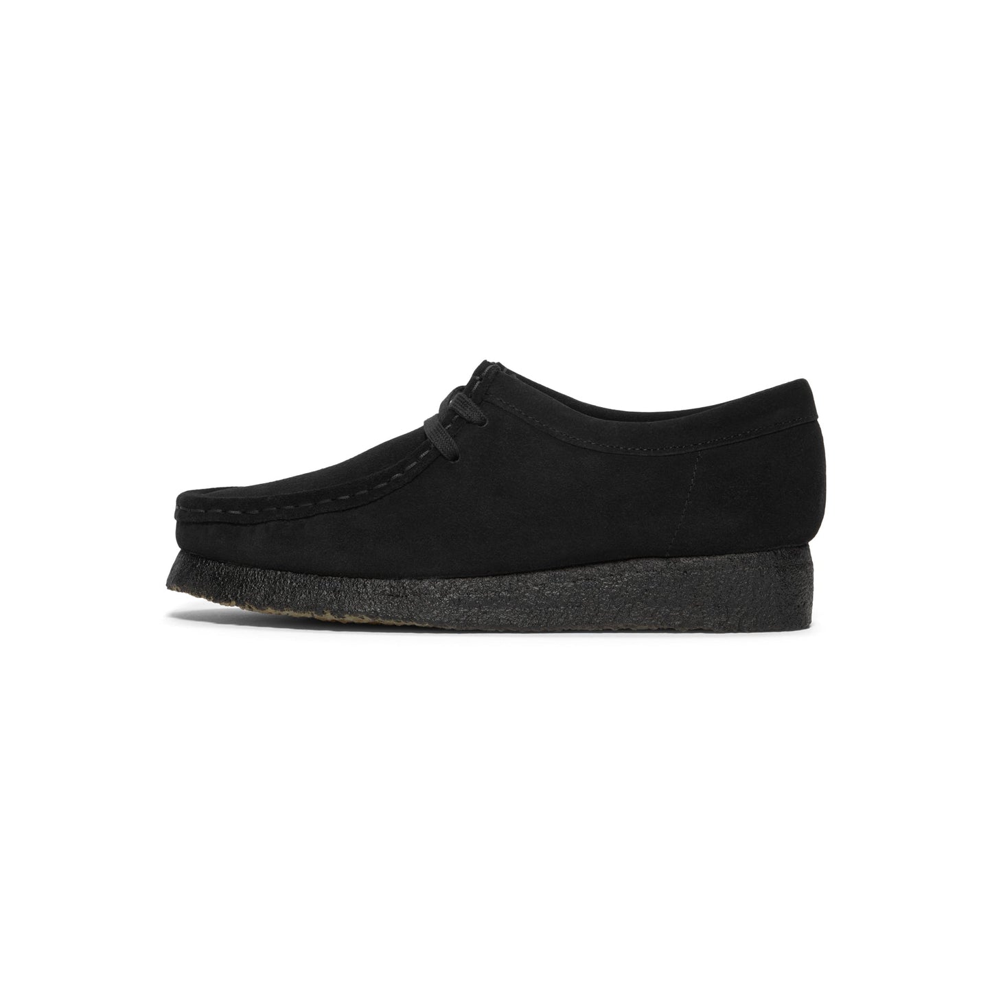 Clarks Womens Wallabee (Black Suede)