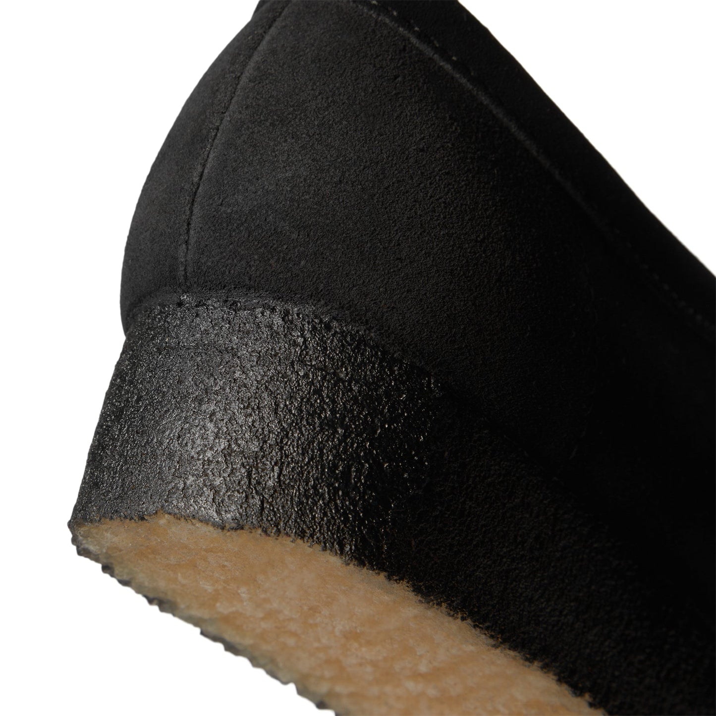 Clarks Womens Wallabee (Black Suede)