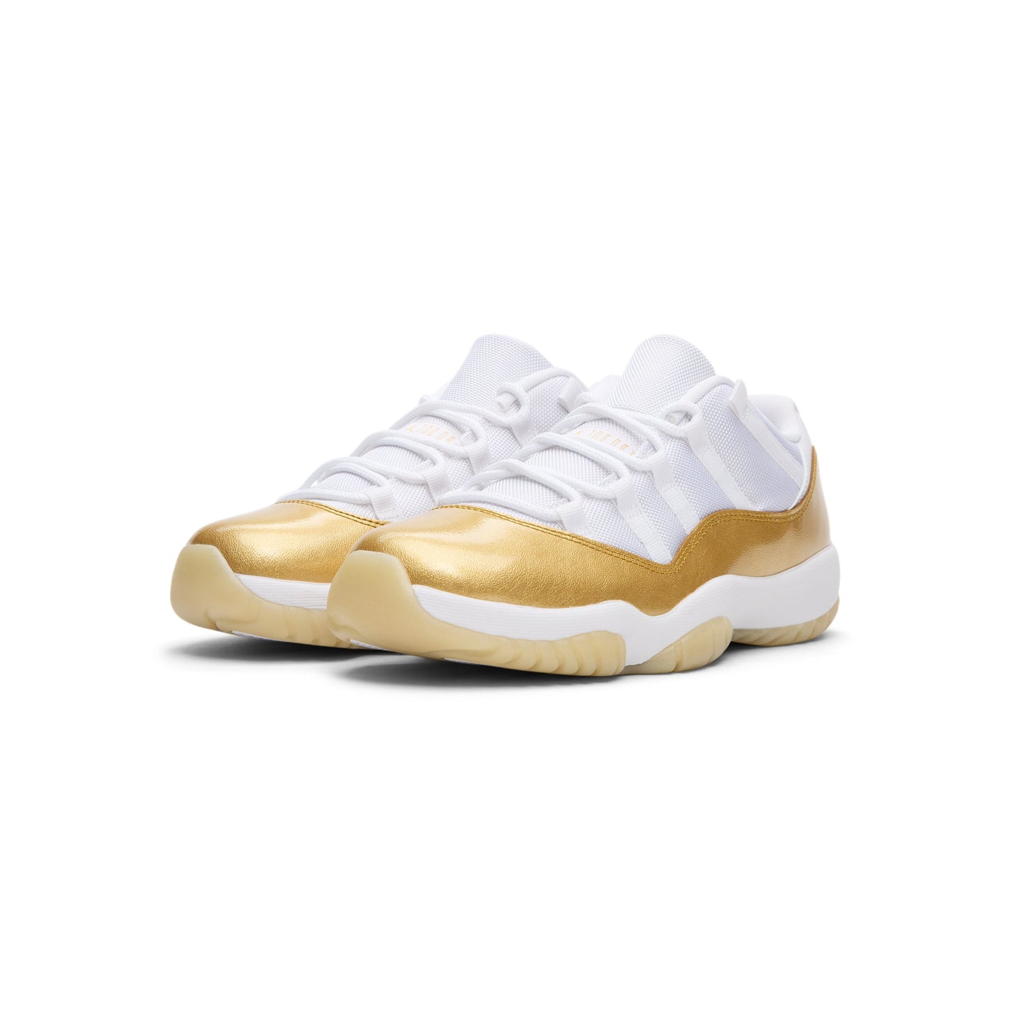 Air Jordan 11 Retro Low "Mother's Day" (White/Metallic Gold-Team Gold)