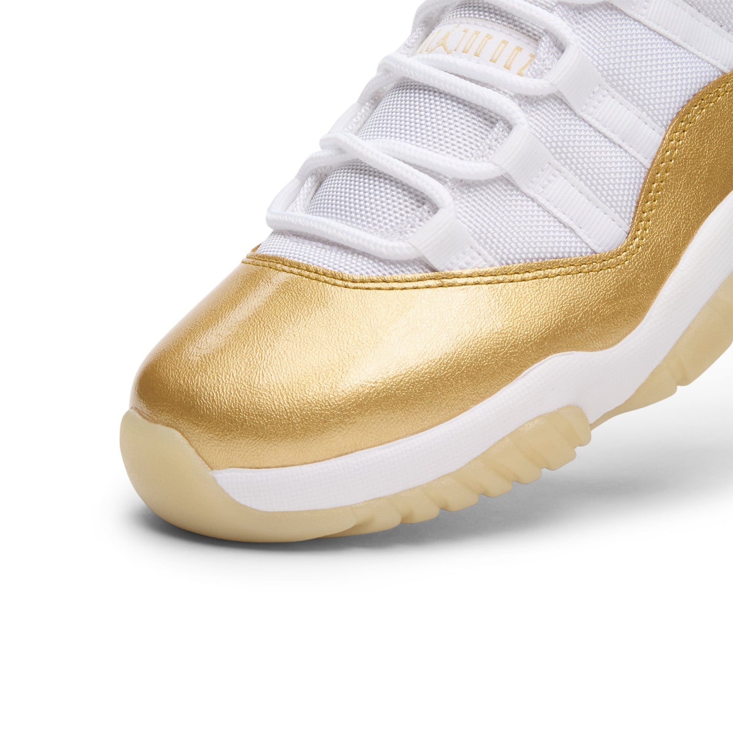 Air Jordan 11 Retro Low "Mother's Day" (White/Metallic Gold-Team Gold)
