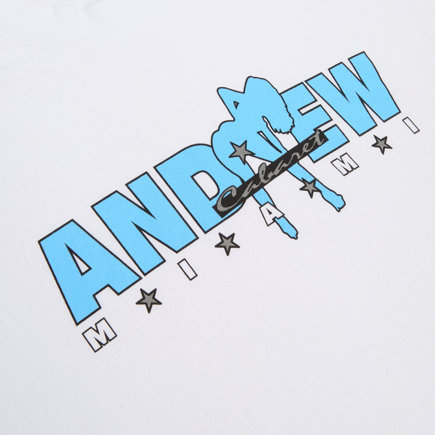 Andrew Cabaret Tee (White)