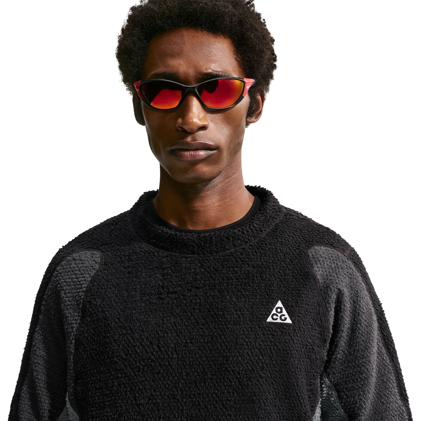 Nike ACG "Wolf Lichen" Crew-Neck Top (Black/Anthracite/Cool Grey/Summit White)