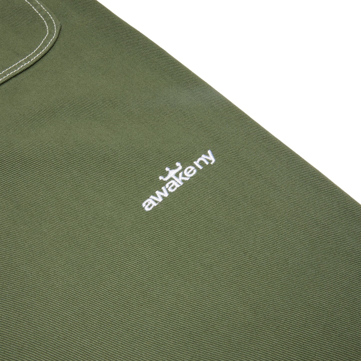 AWAKE Double Knee Jort (Green)