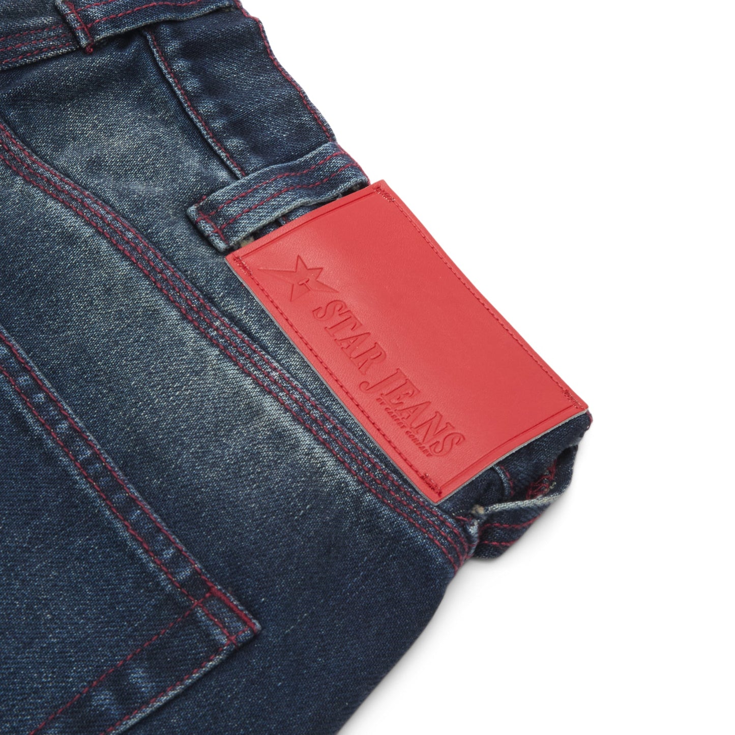 Carpet Company Aged C-Star Jeans (Blue)