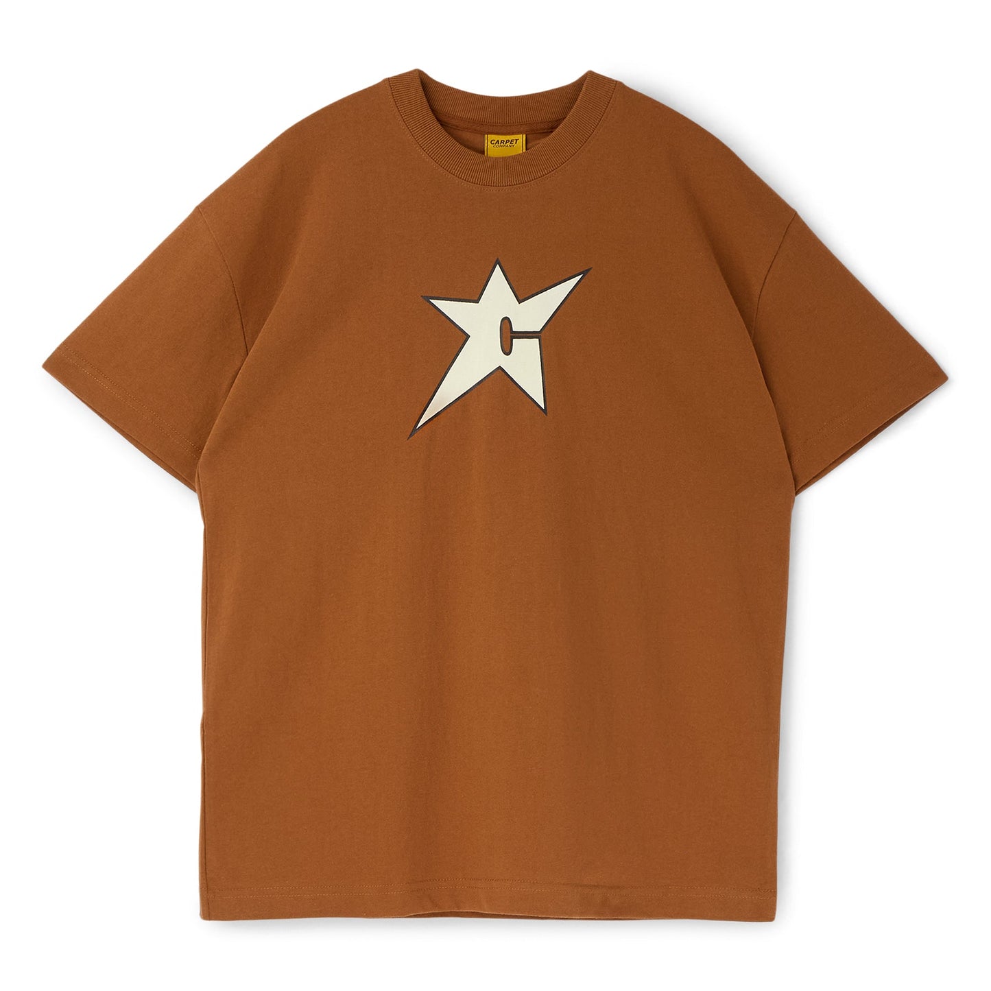Carpet Company C-Star Glow in the Dark Tee (Brown)