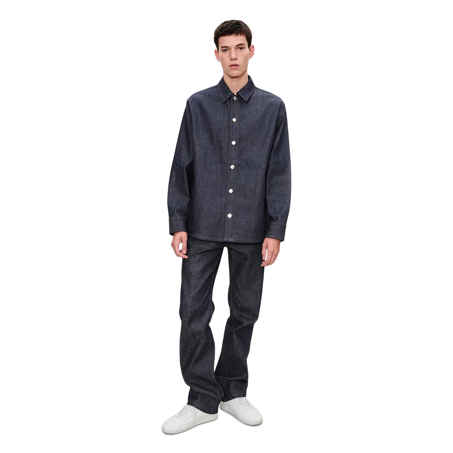 A.P.C. Japanese Denim Jacket (Dark Indigo)