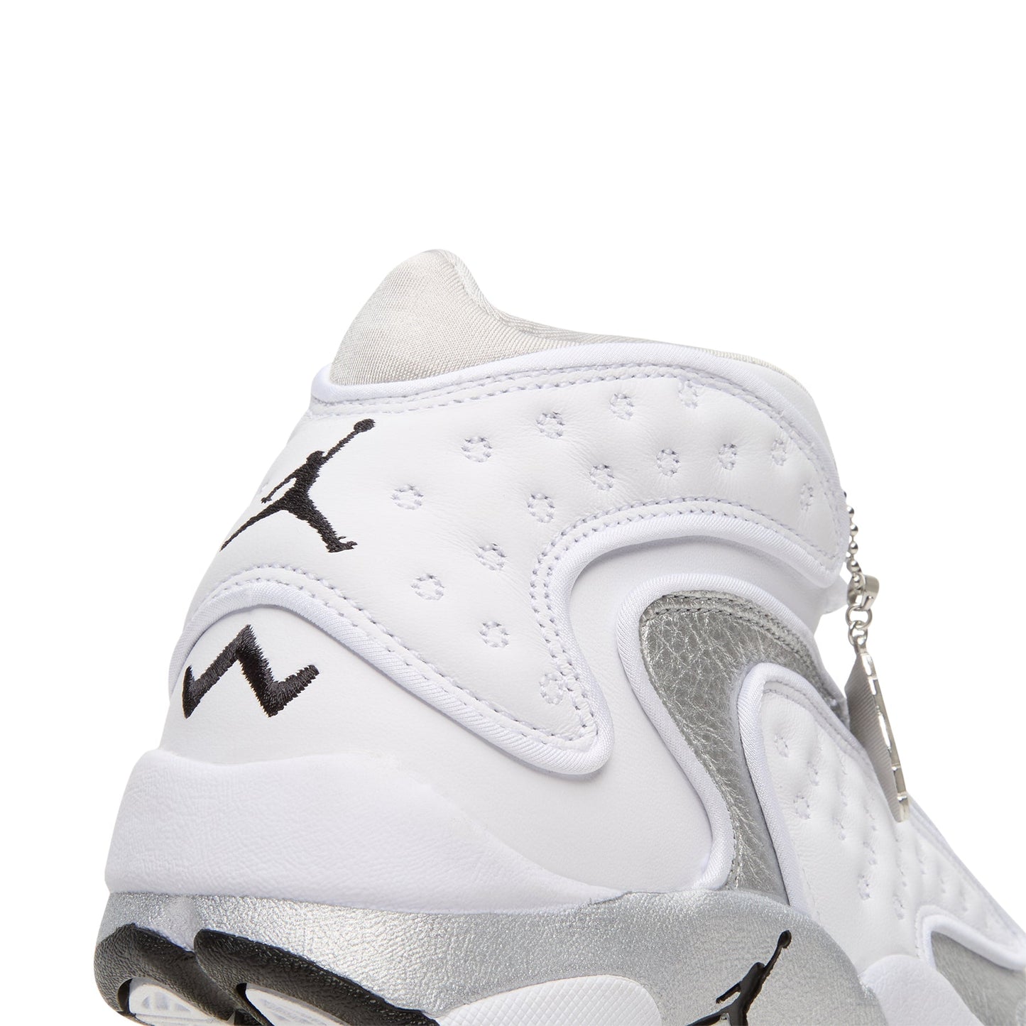 Air Jordan OG (White/Metallic Silver-Black)