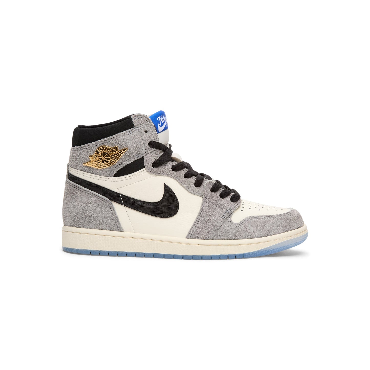 Air Jordan 1 Retro High OG (Cool Grey/Black-Sail-Game Royal)