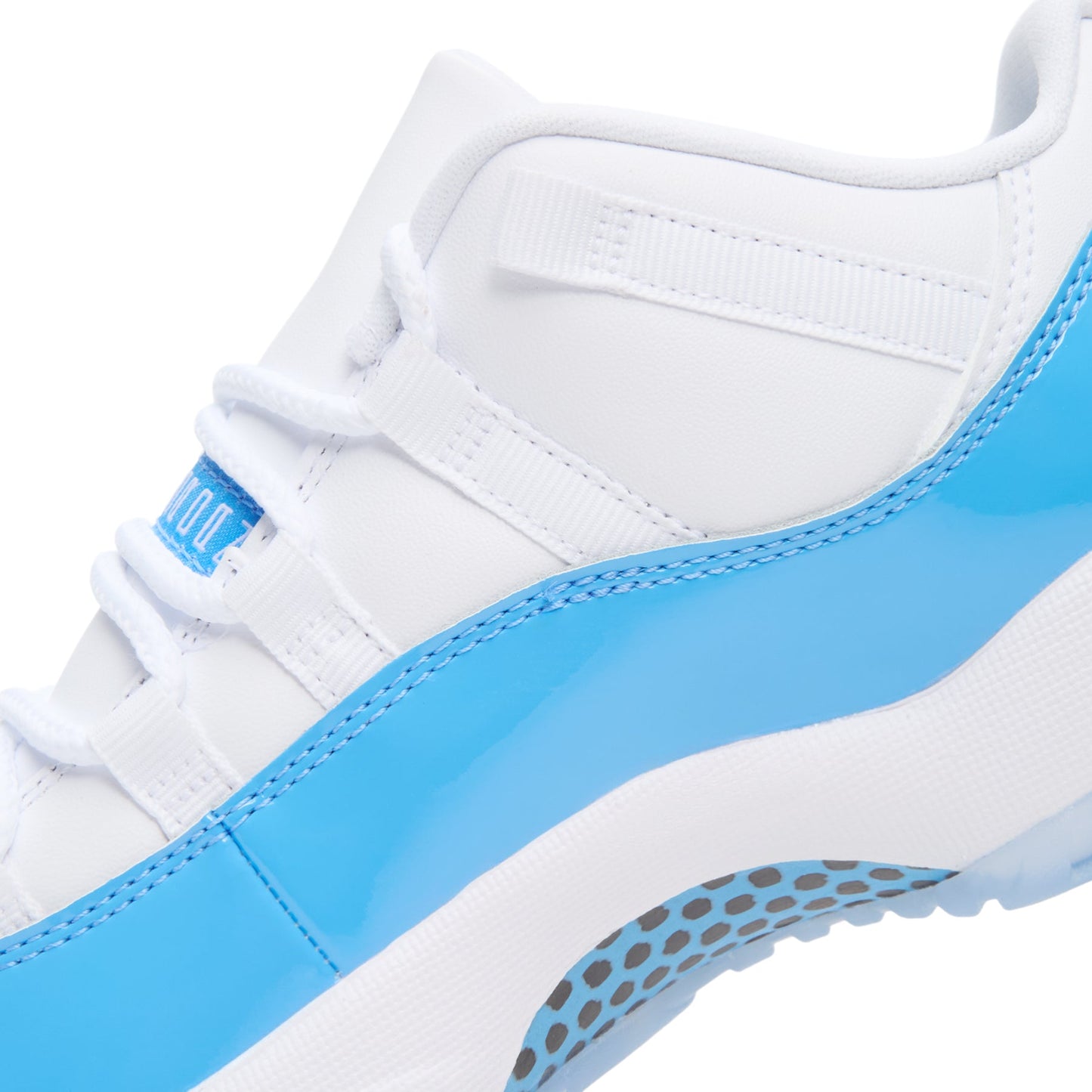 Air Jordan 11 Retro Low (White/University Blue-Black)