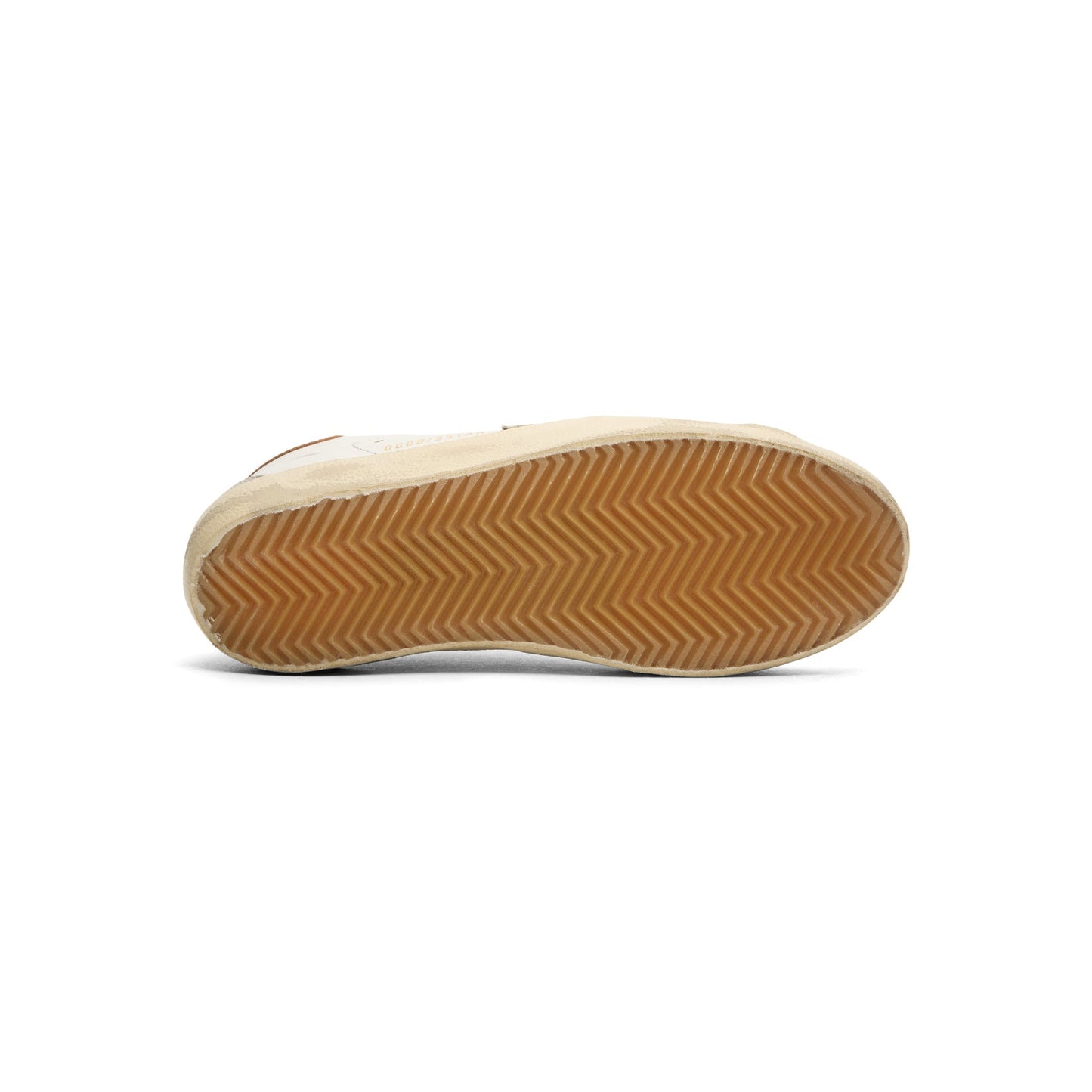 Golden Goose Super-Star Leather Upper And Heel Suede (White/Ice/Light Brown)