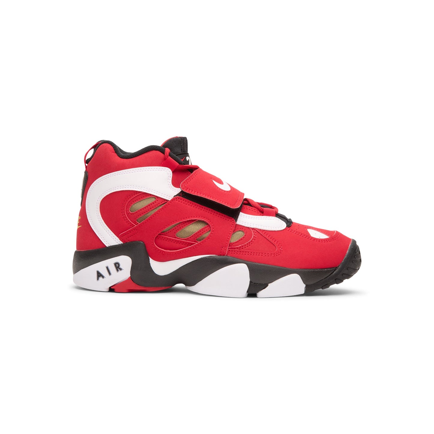 Nike Air Diamond Turf 2 (Prime Red/White-Black-Metallic Gold)