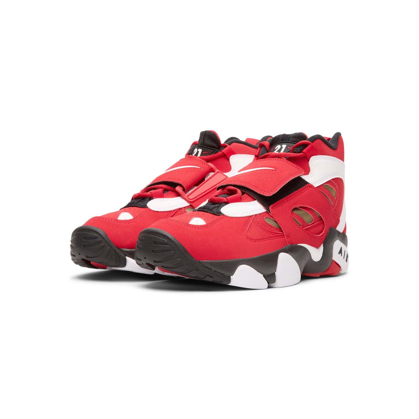 Nike Air Diamond Turf 2 (Prime Red/White-Black-Metallic Gold)
