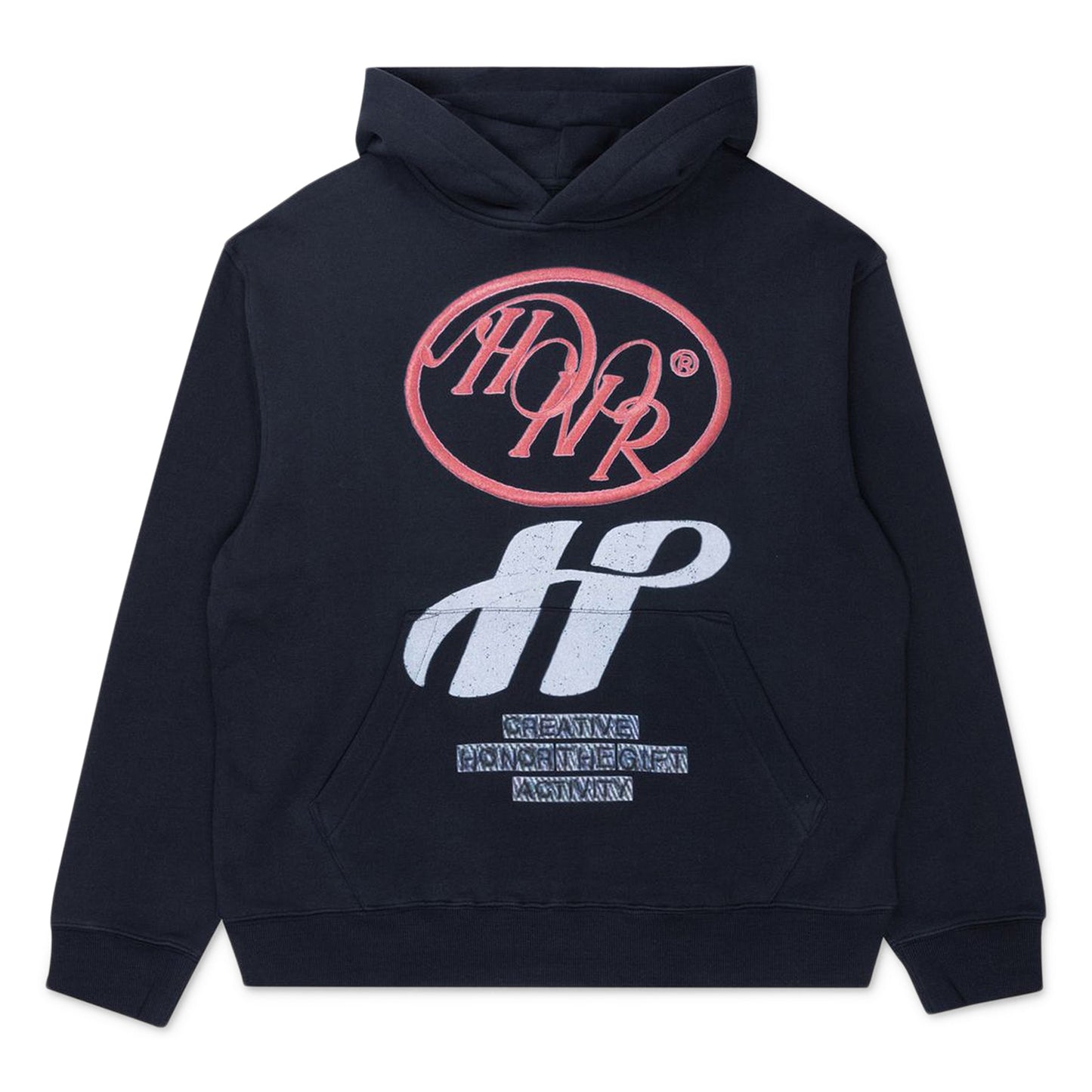 Honor The Gift Pop Art Hoodie (Black)