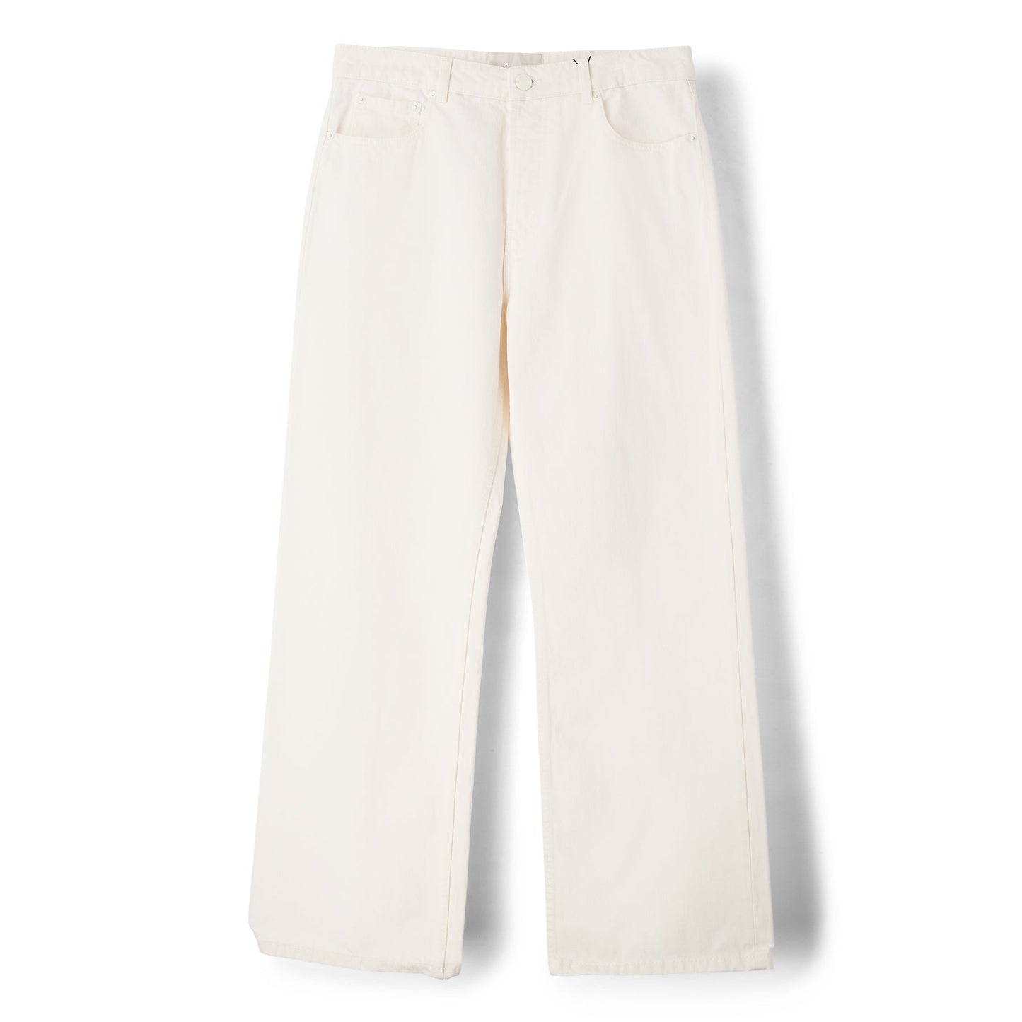 AMI Large Fit Jeans (Blanc creme)
