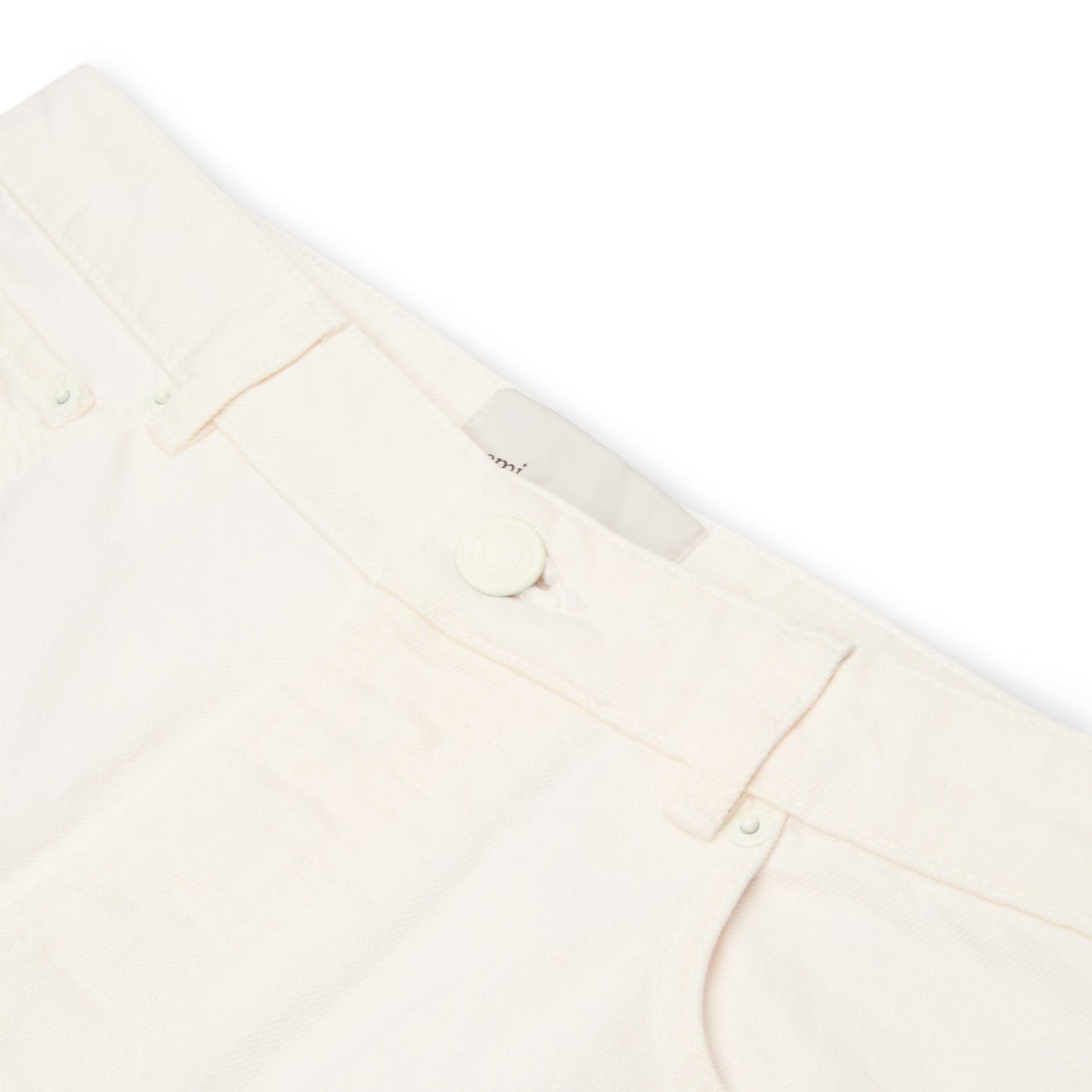 AMI Large Fit Jeans (Blanc creme)