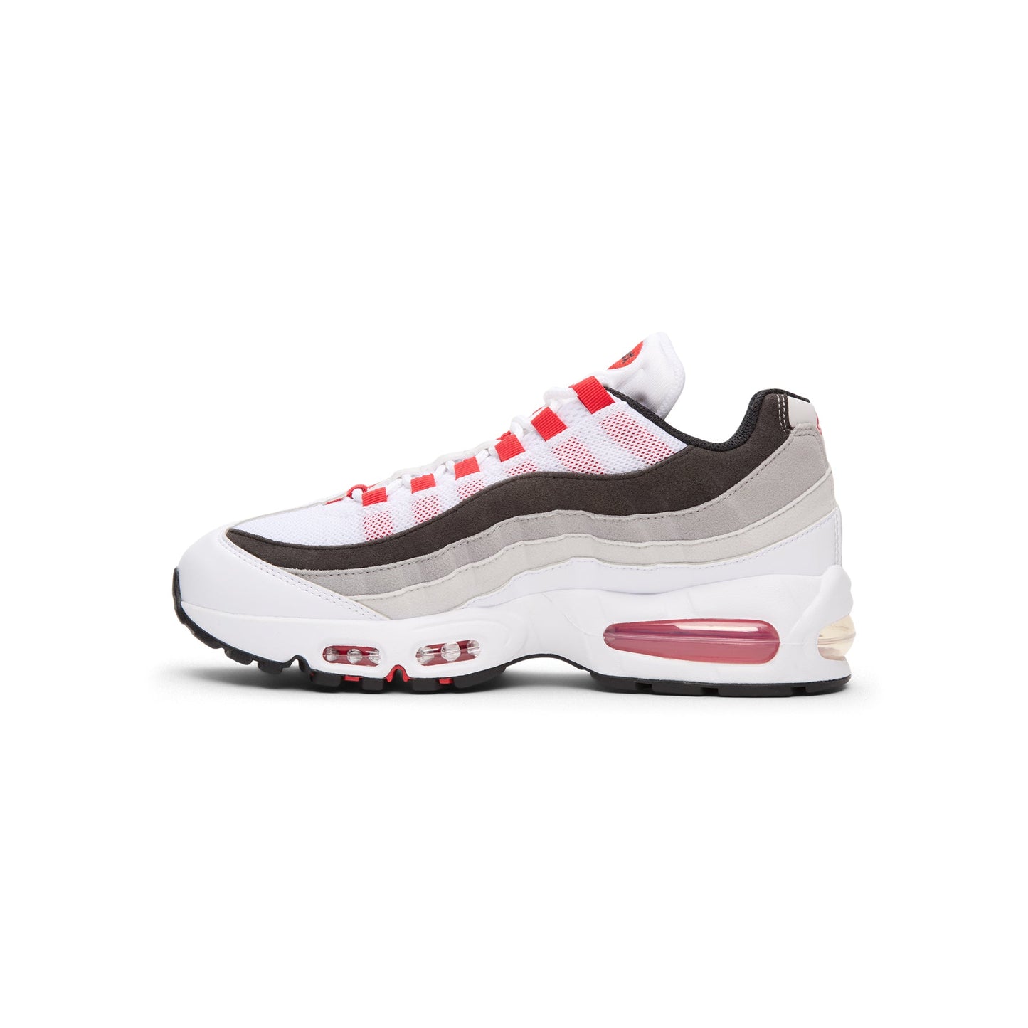 Nike Air Max 95 Big Bubble Premium (White/Comet Red-Neutral Grey-Medium Grey)