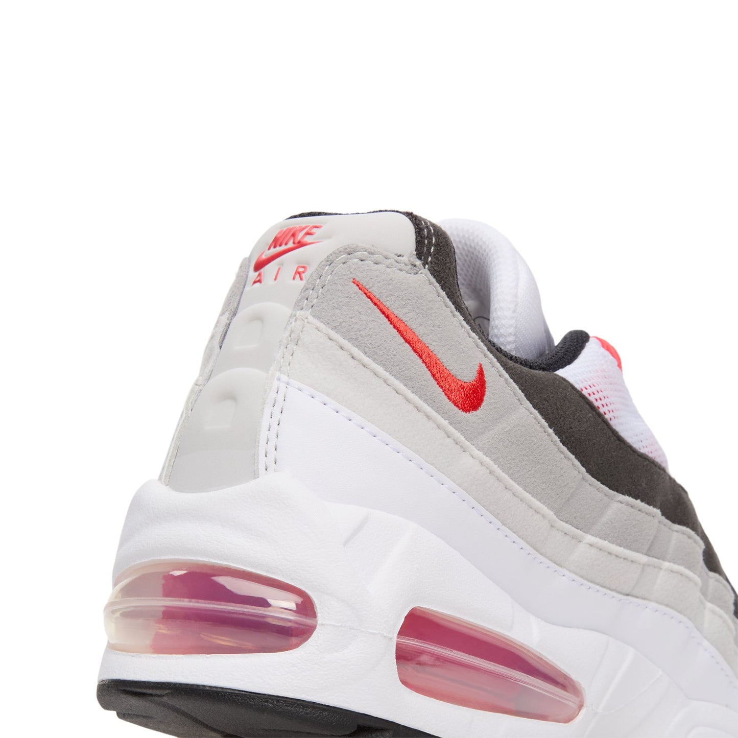 Nike Air Max 95 Big Bubble Premium (White/Comet Red-Neutral Grey-Medium Grey)