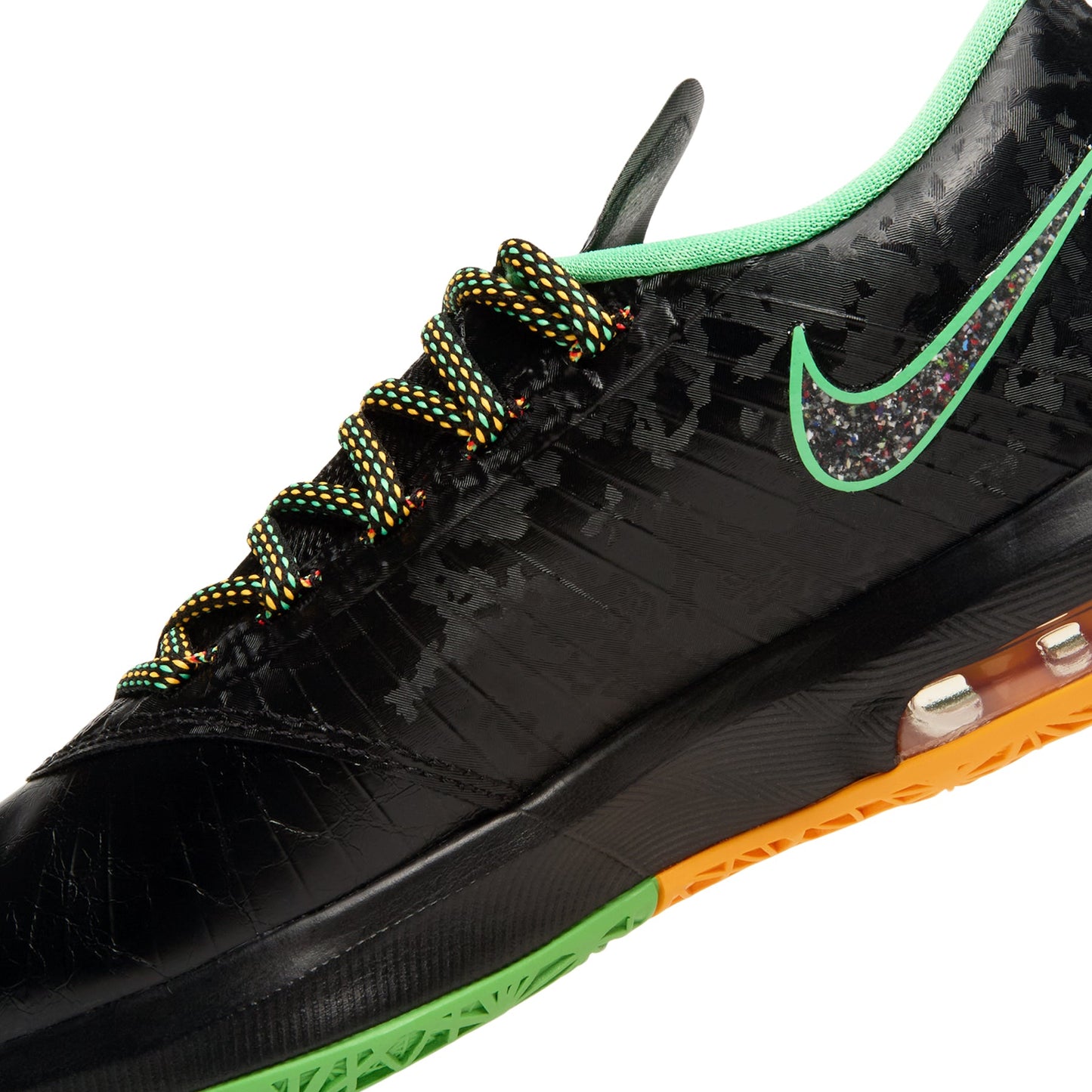 Nike KD 6 (Black/Multi-Color-Lt Lucid Green)