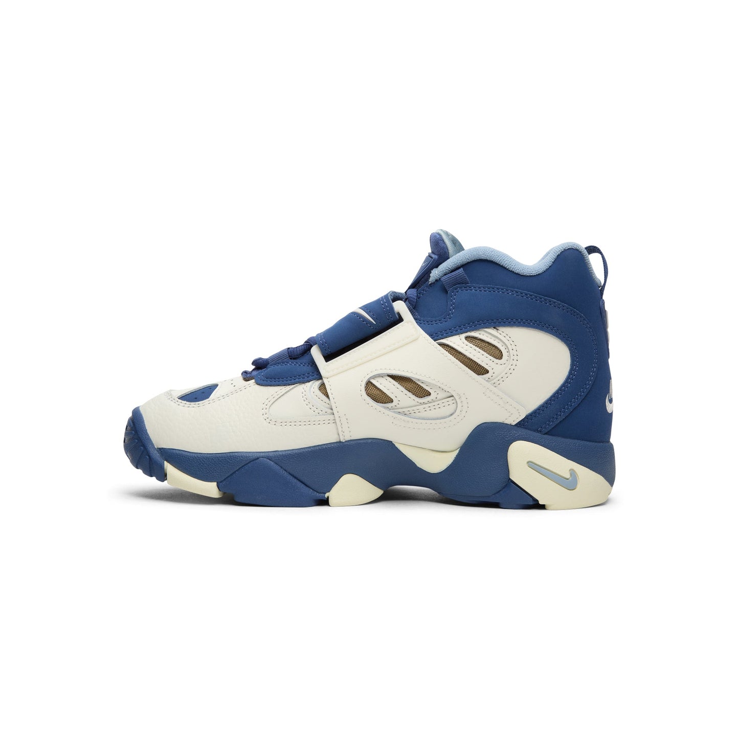 Nike Air Diamond Turf II (Sail/Mystic Navy-Blue Grey-Metallic Gold)