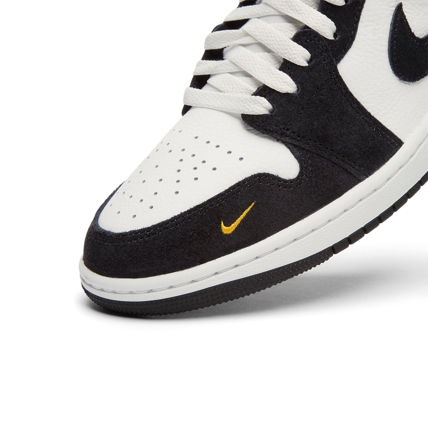 Air Jordan 1 Mid SE (Summit White/Black-Lucky Green)