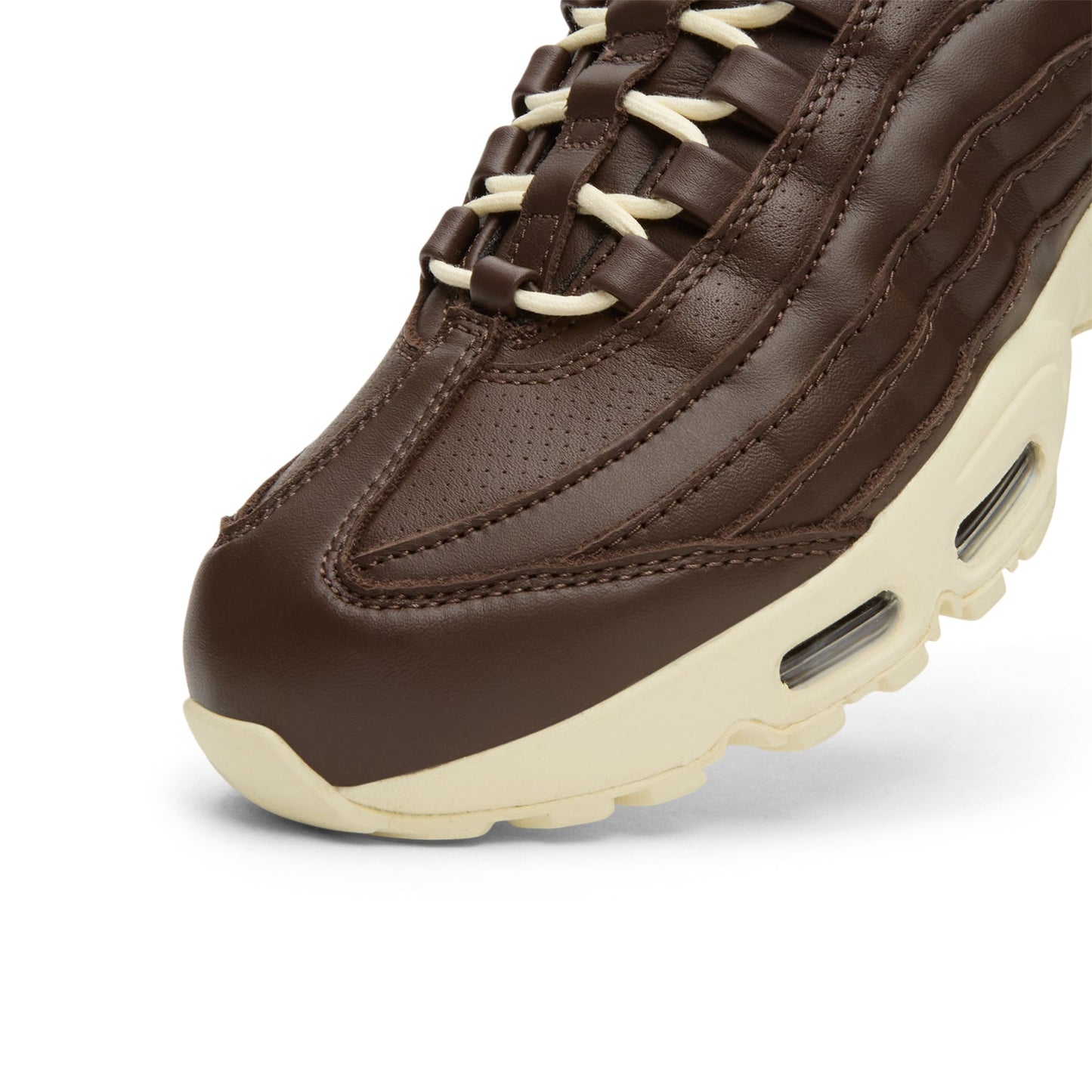 Nike Air Max 95 Big Bubble Leather (Baroque Brown/Coconut Milk-Baroque Brown)