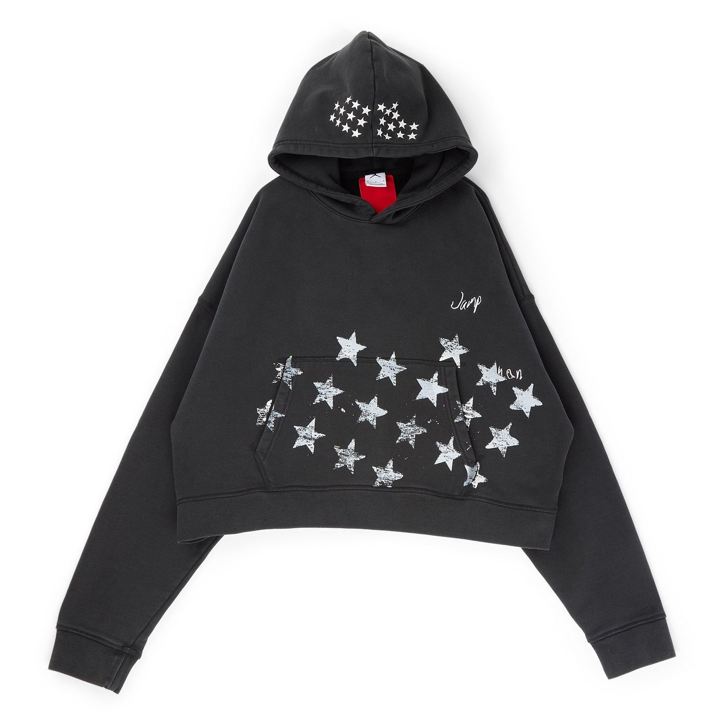 Air Jordan M J IH Crop Hoodie (Black/Ivory )