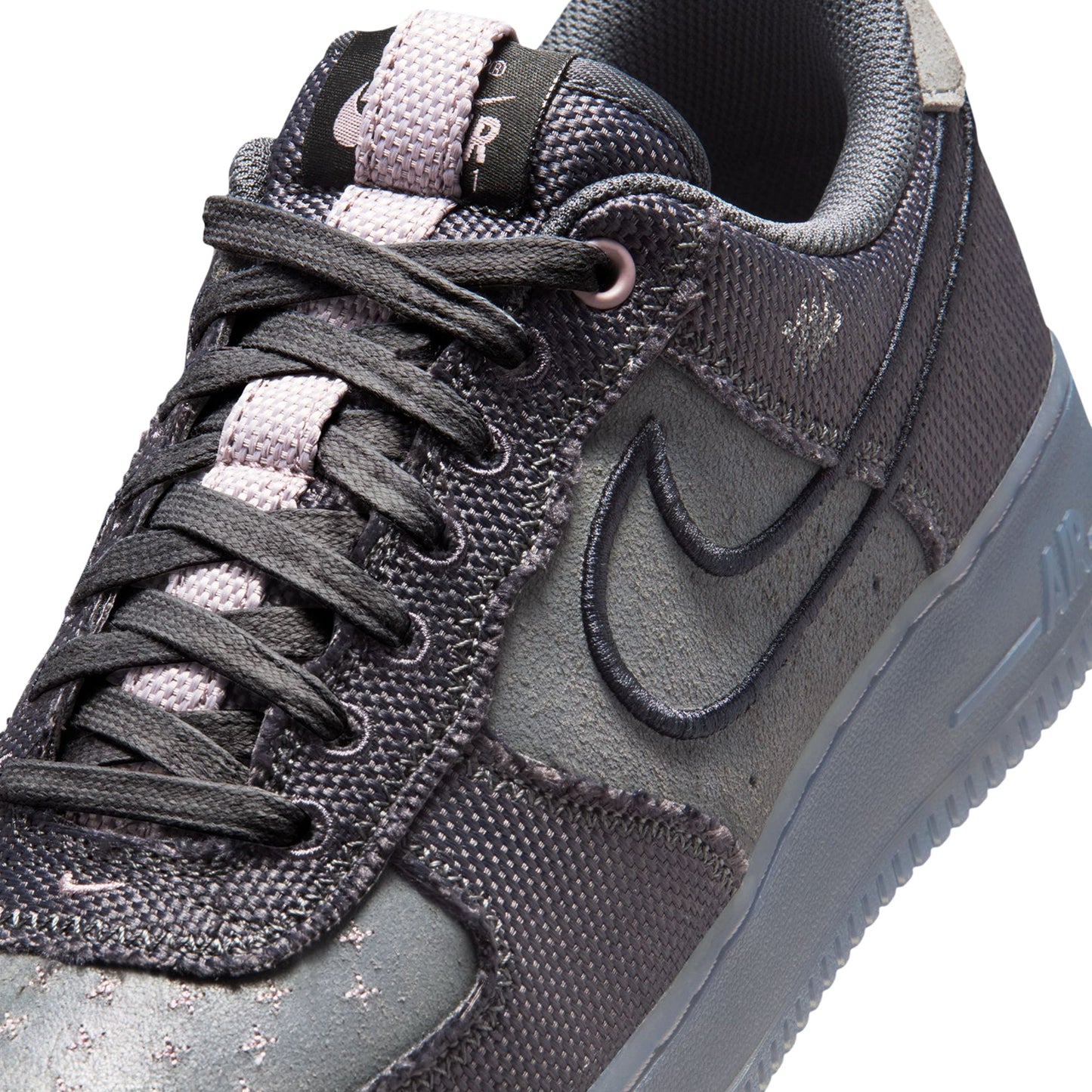 Nike Air Force 1 '07 (Anthracite/Black-Iron Grey-Lt Violet Ore)