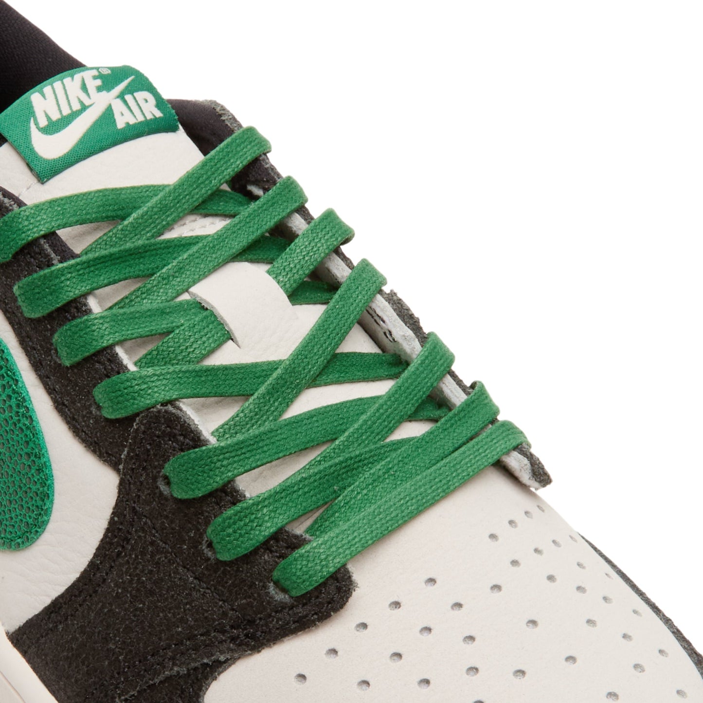 1 Retro Low OG GS "Phantom and Pine Green" (Phantom/Pine Green-Black)