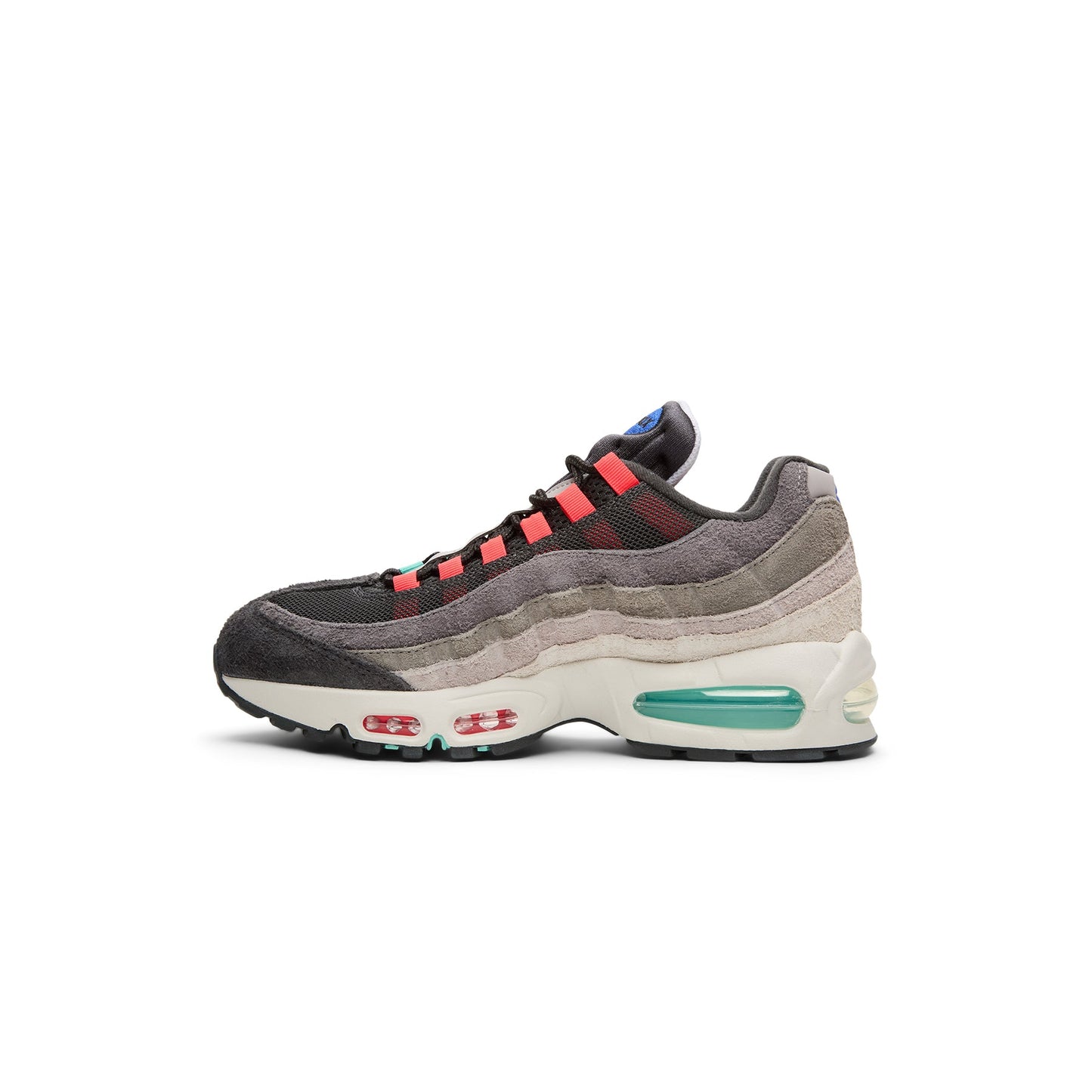 Nike Air Max 95 Big Bubble Premium (Hyper Turq/Volt-Solar Red)