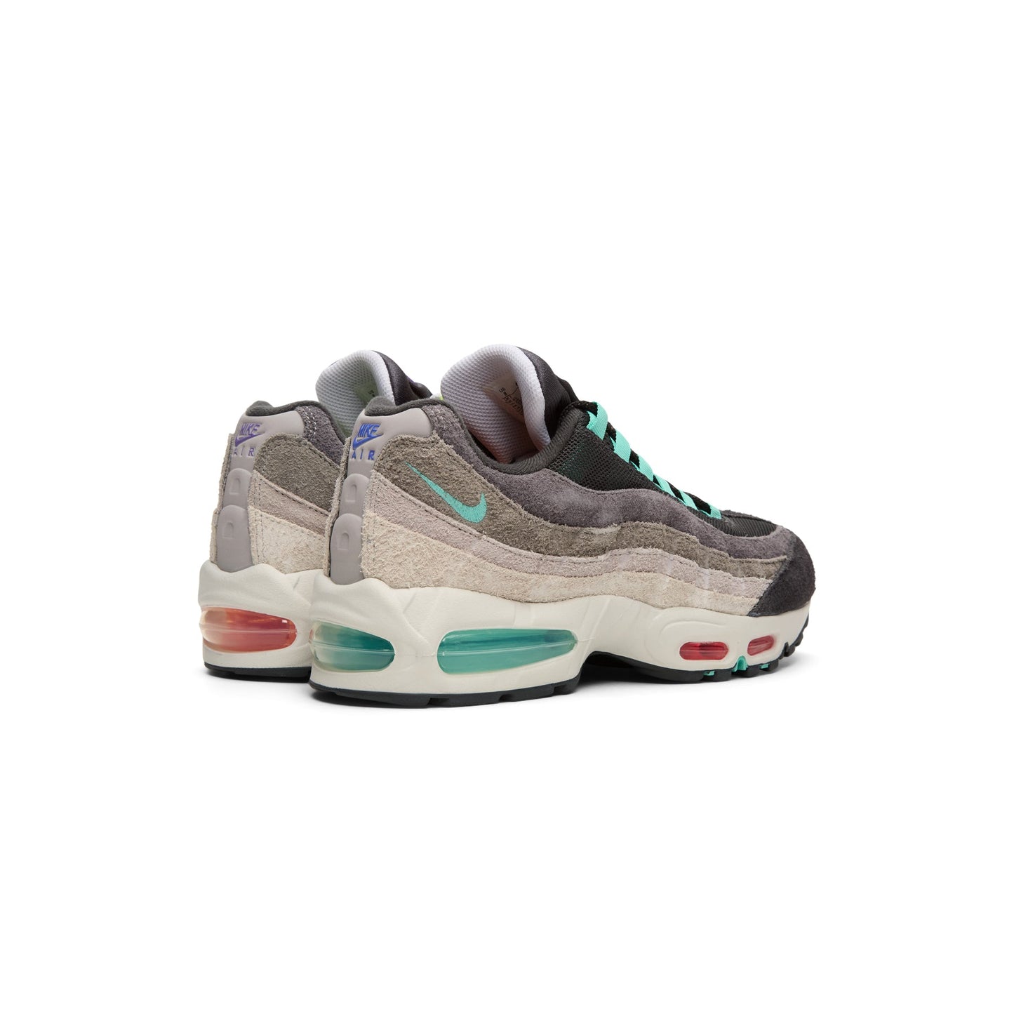 Nike Air Max 95 Big Bubble Premium (Hyper Turq/Volt-Solar Red)
