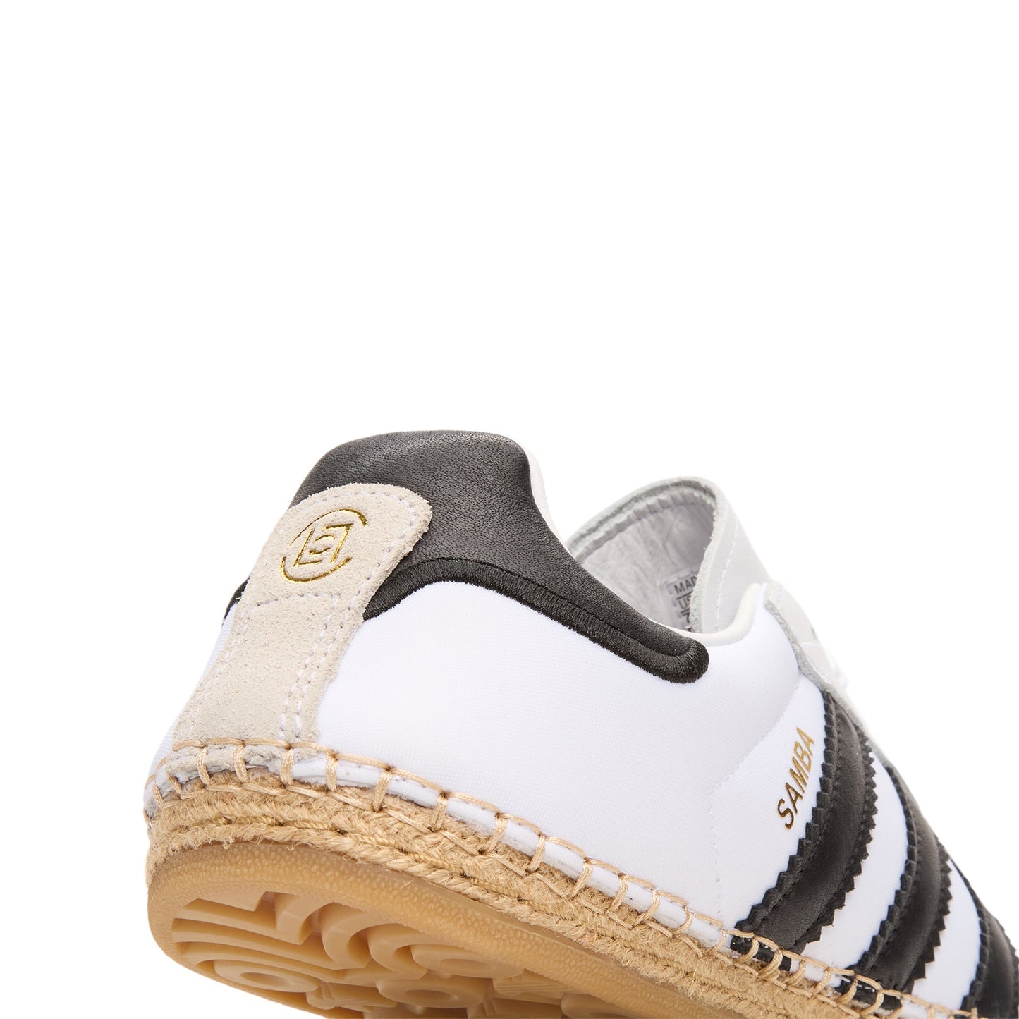 adidas Clot Samba Espadrille By Edc (Cloud White / Core Black / Cloud White)