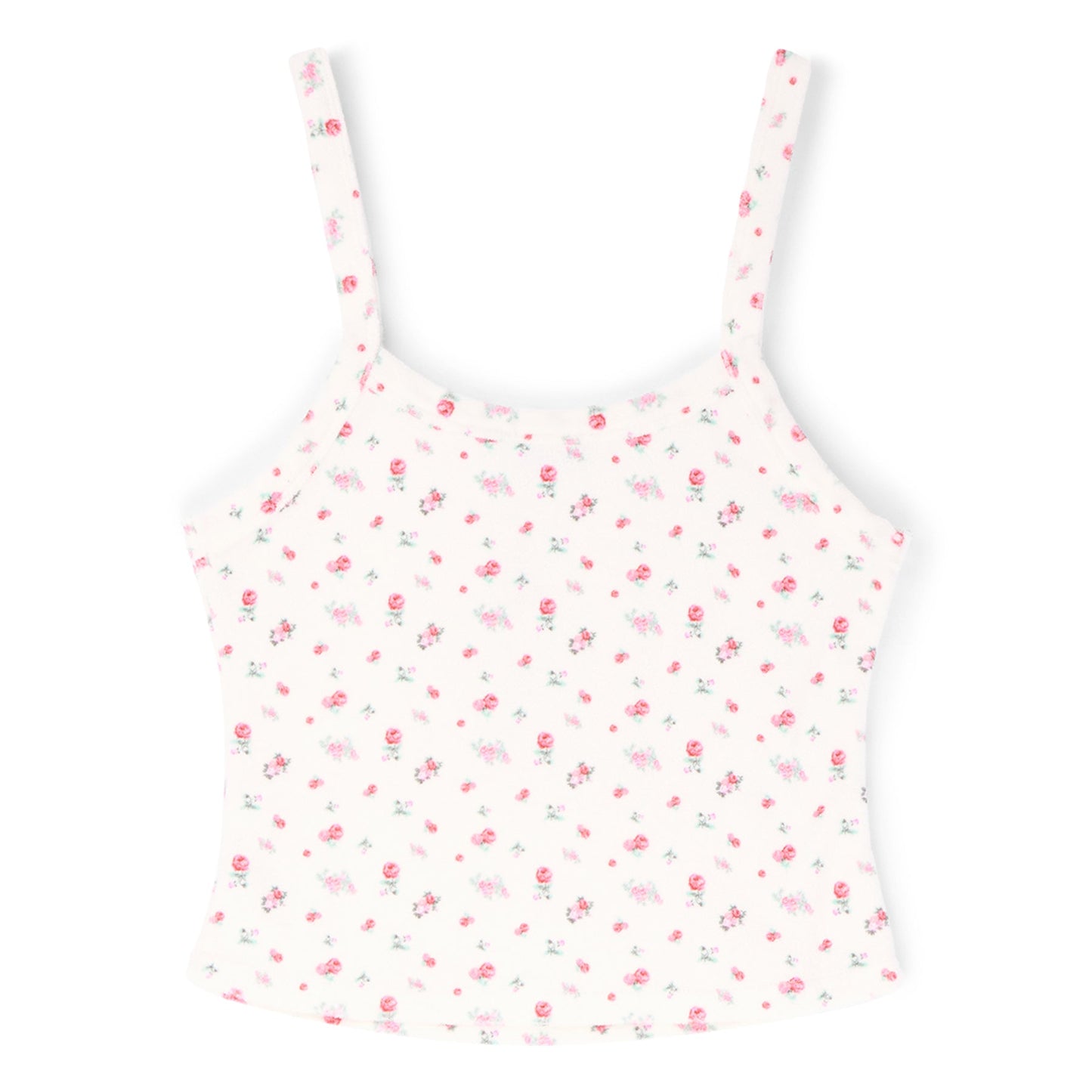 Danielle Guizio Dani Terry Tank (Ditsy floral)