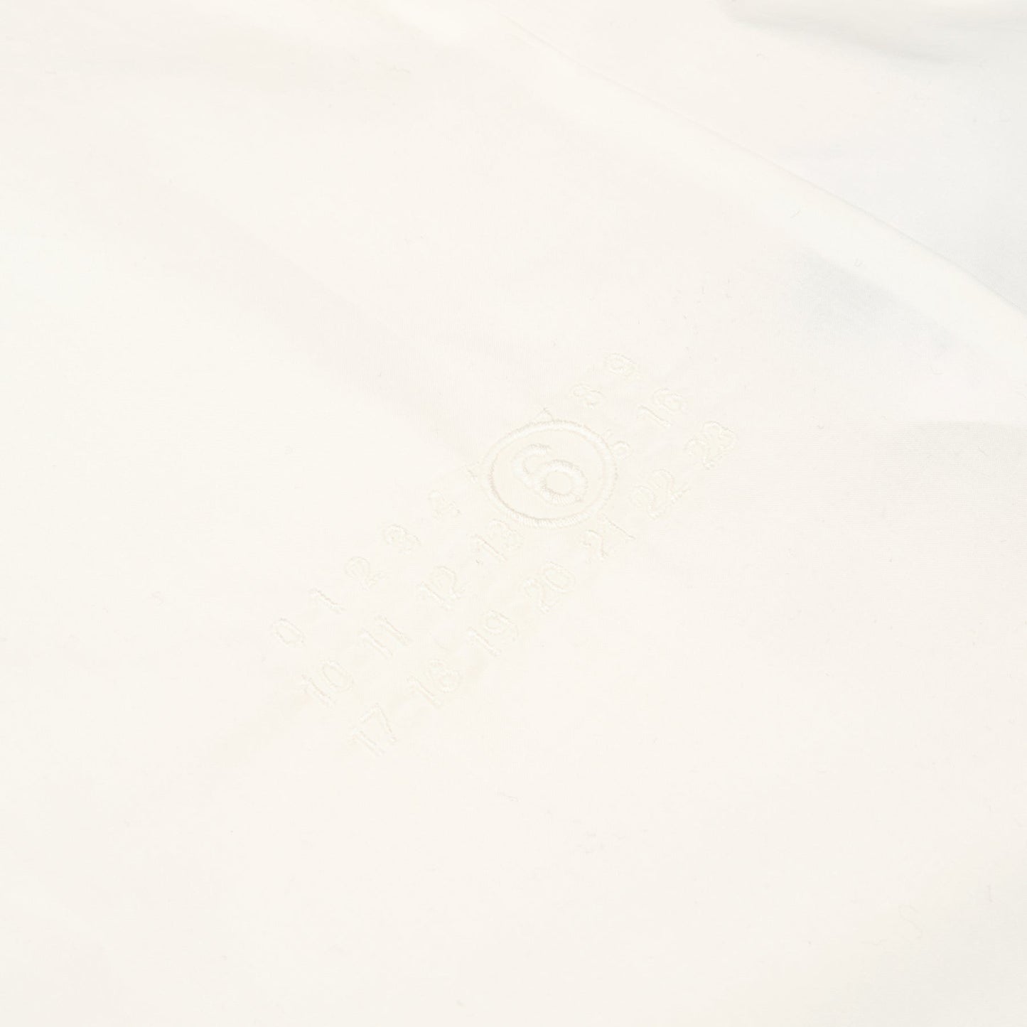 MM6 Maison Margiela Long-sleeved Top (Off White)