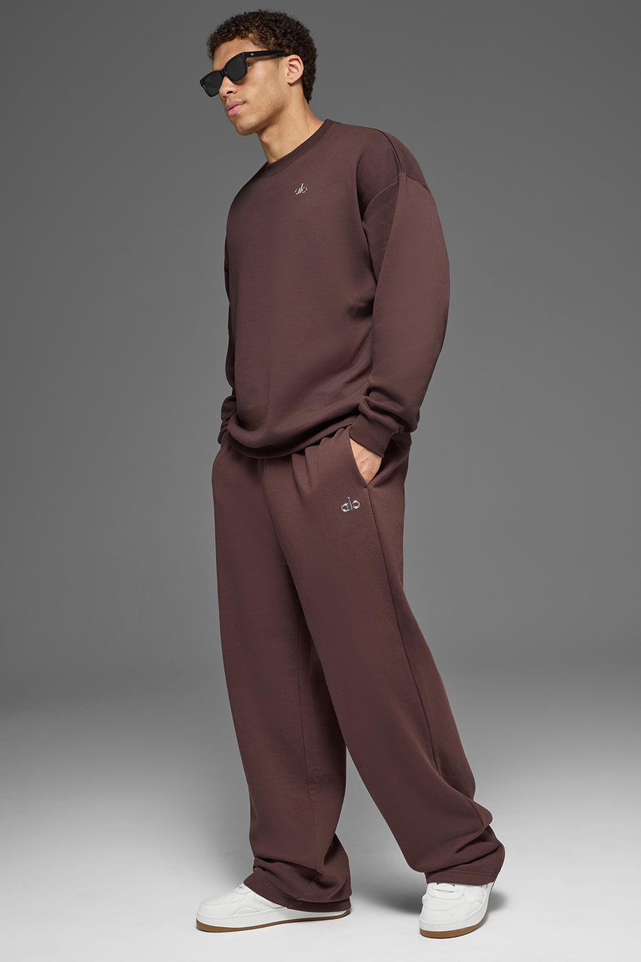 Accolade Crew Neck Pullover - Brownstone