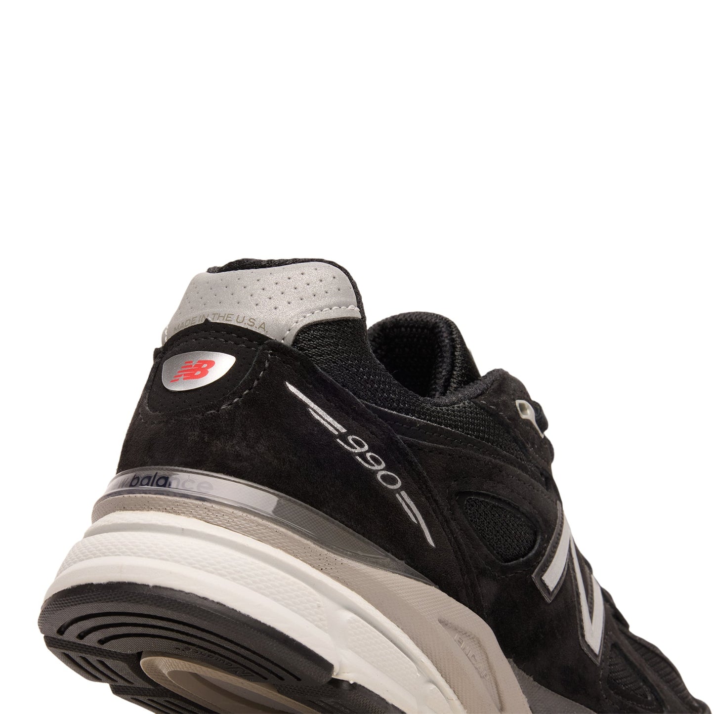 New Balance Made in USA 990v4 (Black/Grey/White)