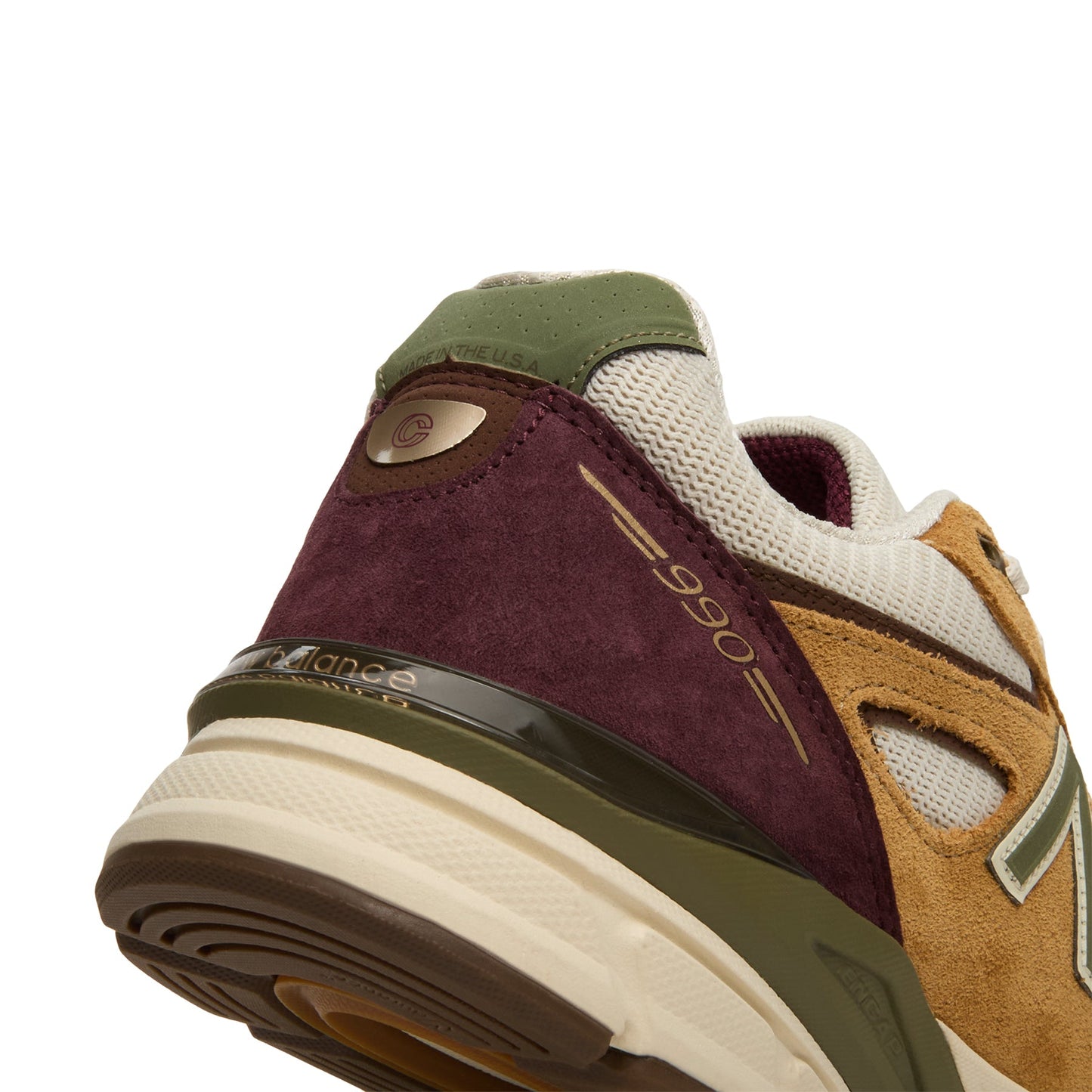 CNCPTS x New Balance 990v4 “Patina" (Pumpernickel/Dark Olivine)