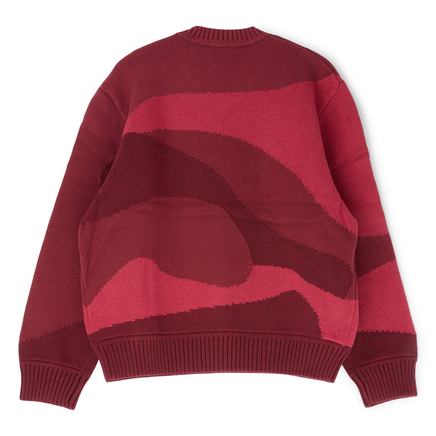 House of Sunny The Red Landscape Sweater (Ruby Red)