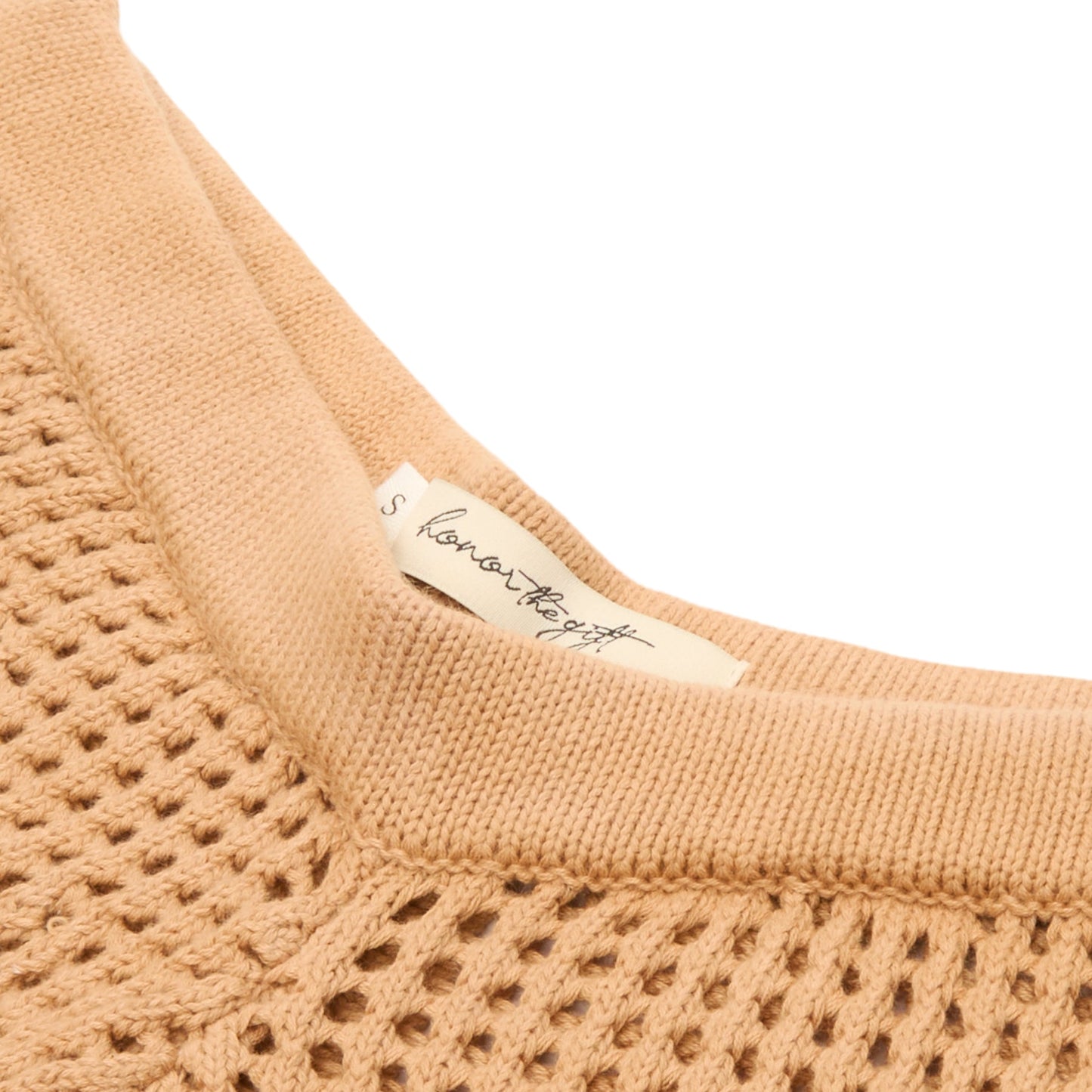 Honor The Gift B-Summer Crochet Ombre Pant (Tan)