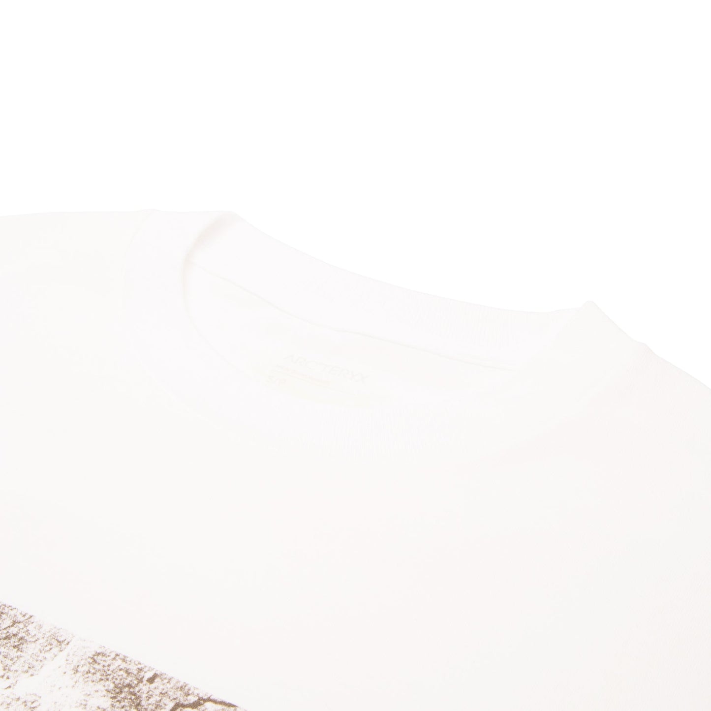 Arc'teryx Kragg Cotton Lithographica SS M (White Light)